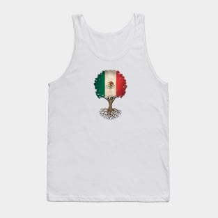 Tree of Life with Mexican Flag Tank Top